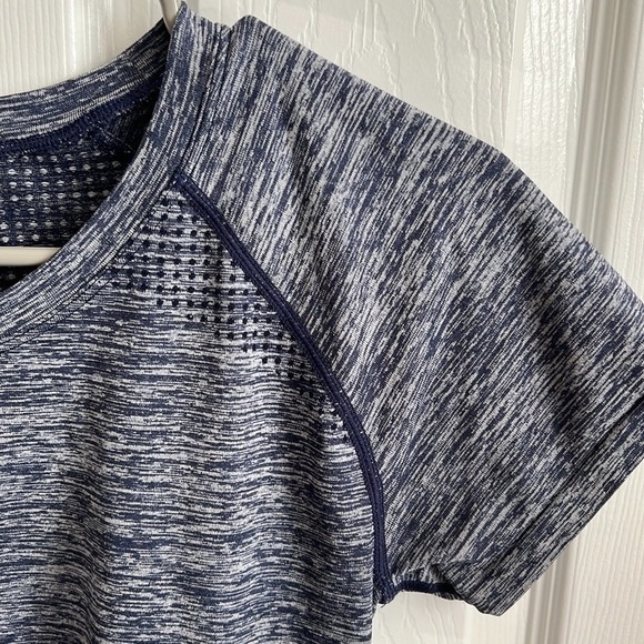 Ryka Ladies‎ Activewear Top Athletic T-Shirt Fitness Gym Blue Heather Size M - Picture 4 of 8